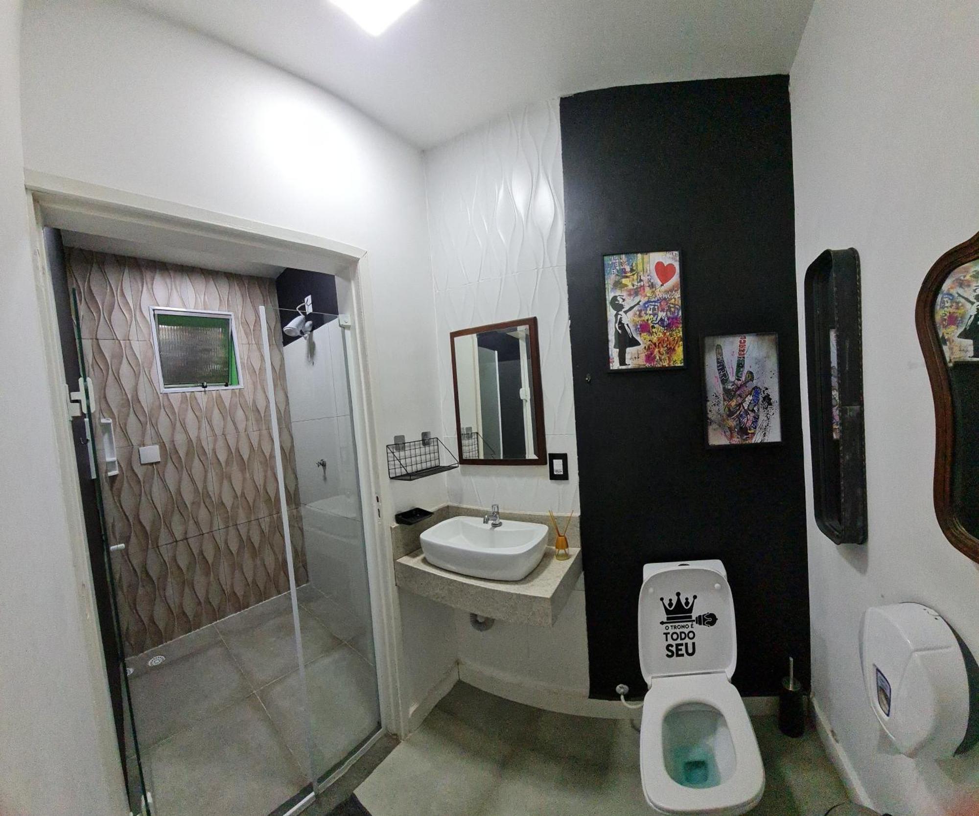 Pousada - Aqui Hostel Bragança Paulista Rum bild